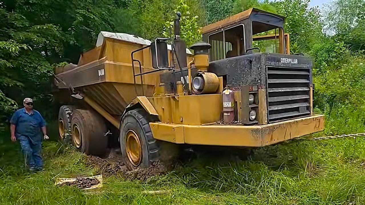 Мы купили заброшенный самосвал CAT 400 за 1000 долларов