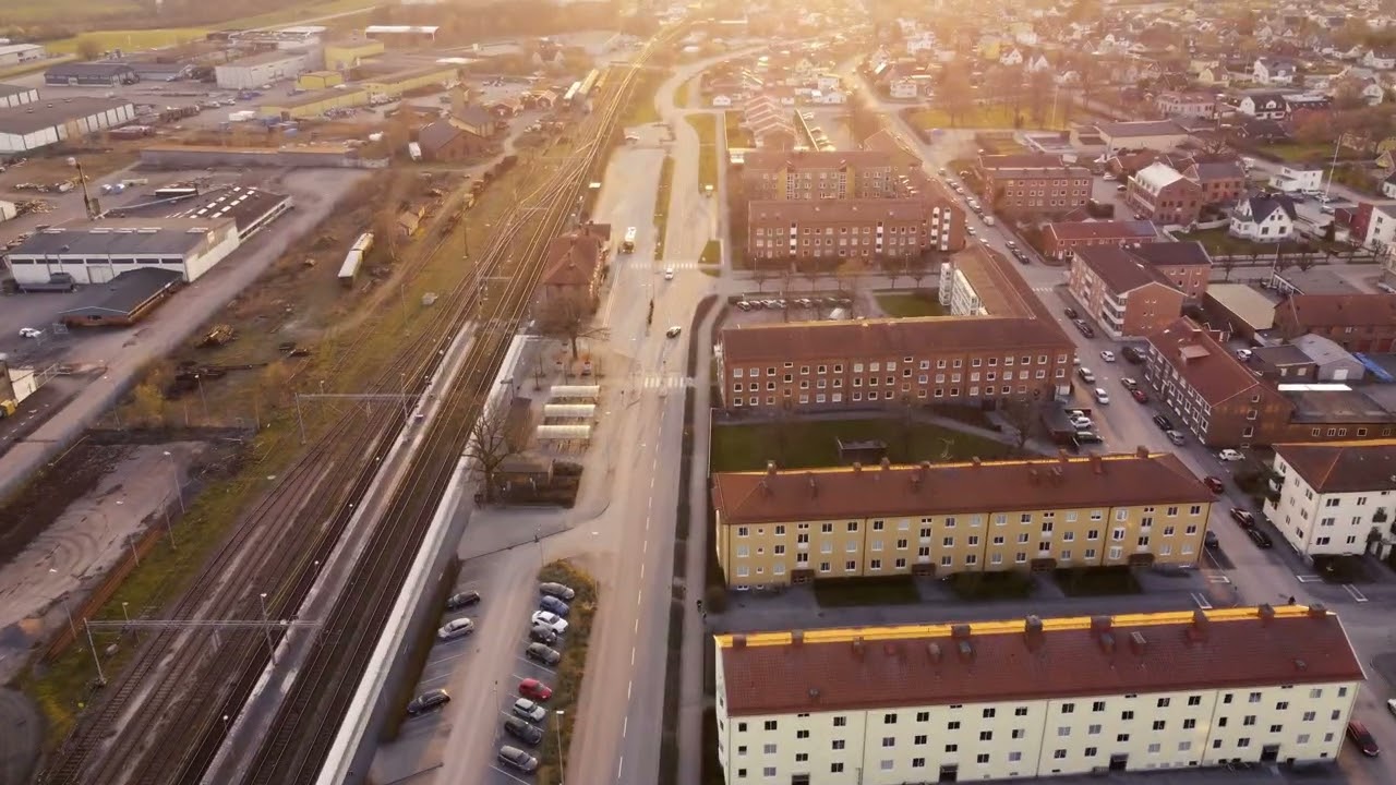 Klippan by drone