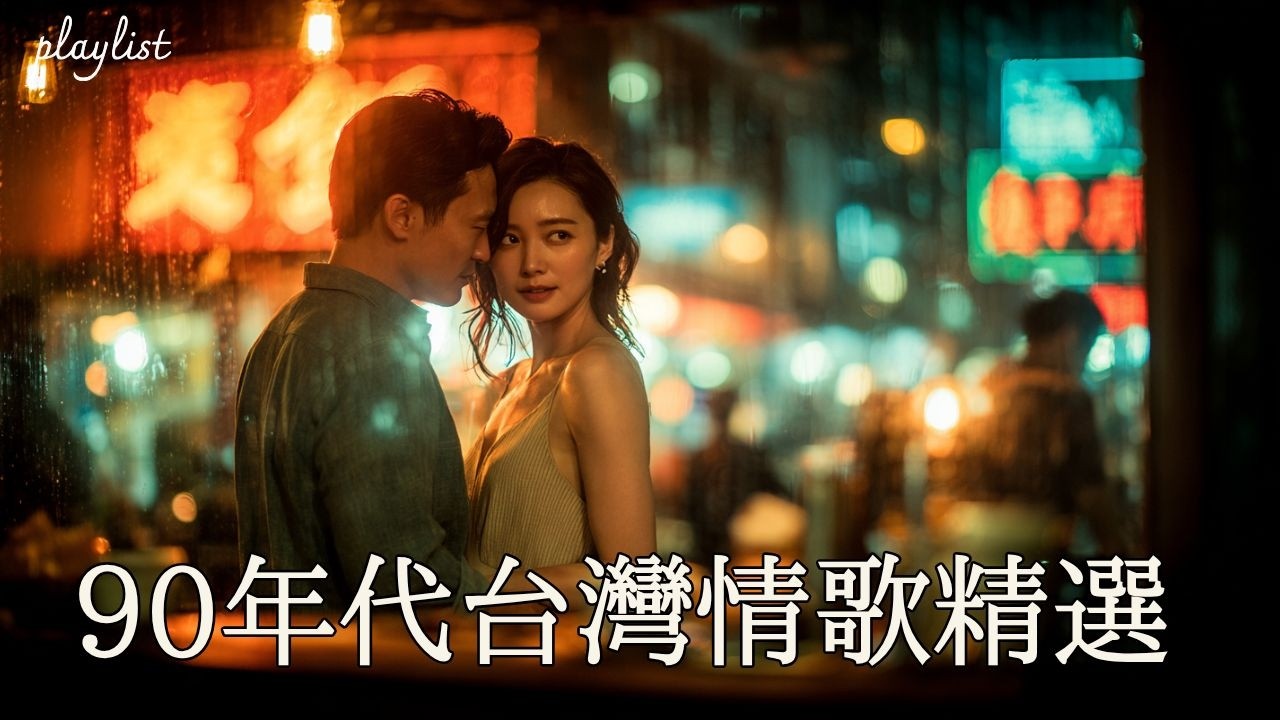 🎵90年代台灣懷舊感：原創復古流行金曲，找回那段純真時光