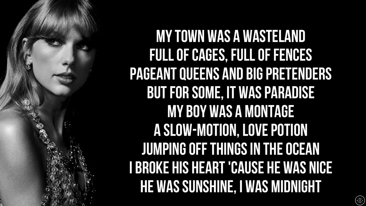 Taylor Swift - MIDNIGHT RAIN (Lyrics)