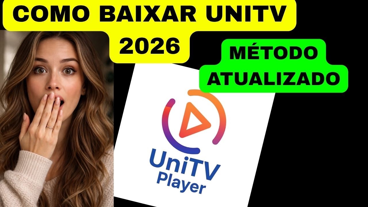 Como Baixar e Instalar  UNITV na Tv Box, Fire Stick, Tv Smart Android... NOVA VERS&Atilde;O DA UNITV