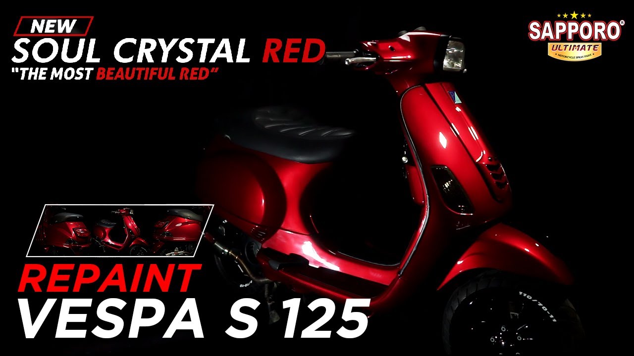 REPAINT VESPA S 125 WITH 