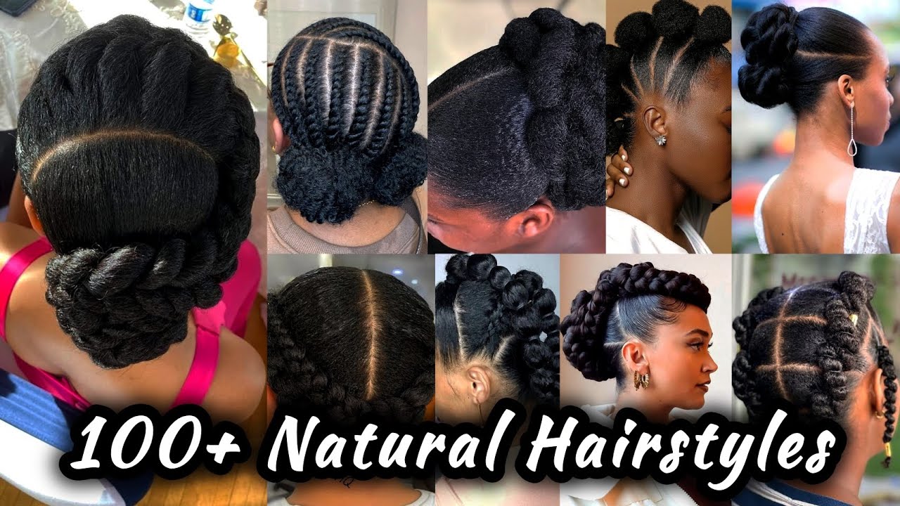 100+ Elegant 4C Natural Hairstyles Transformation For Black Women #4chair #hairstyle 