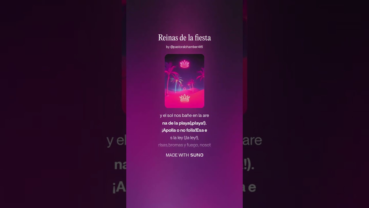 Reinas de la fiesta, para AMA.