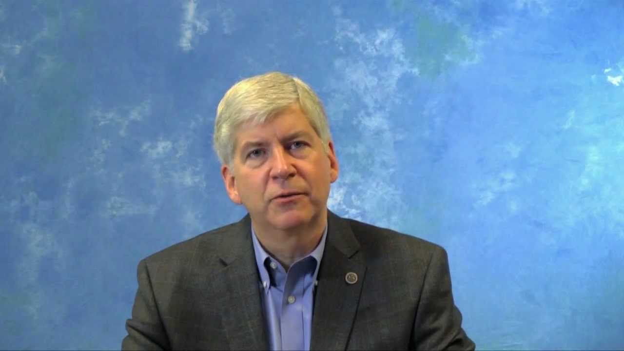 Gov. Rick Snyder discusses Detroit's financial situation