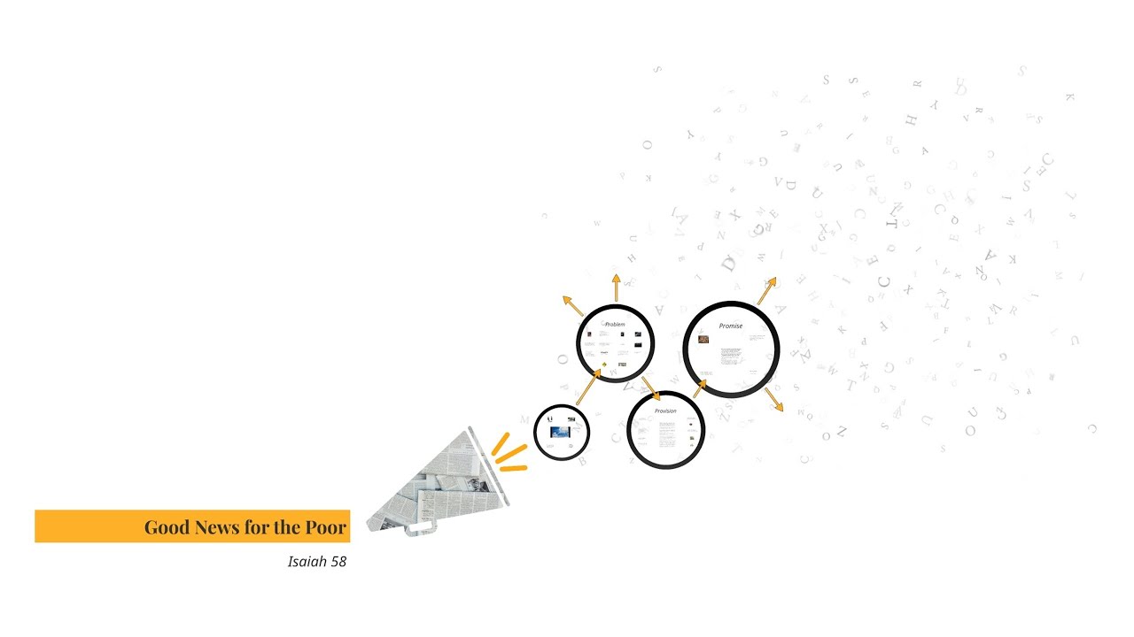 Isaiah 58:6-10. Good News for the Poor