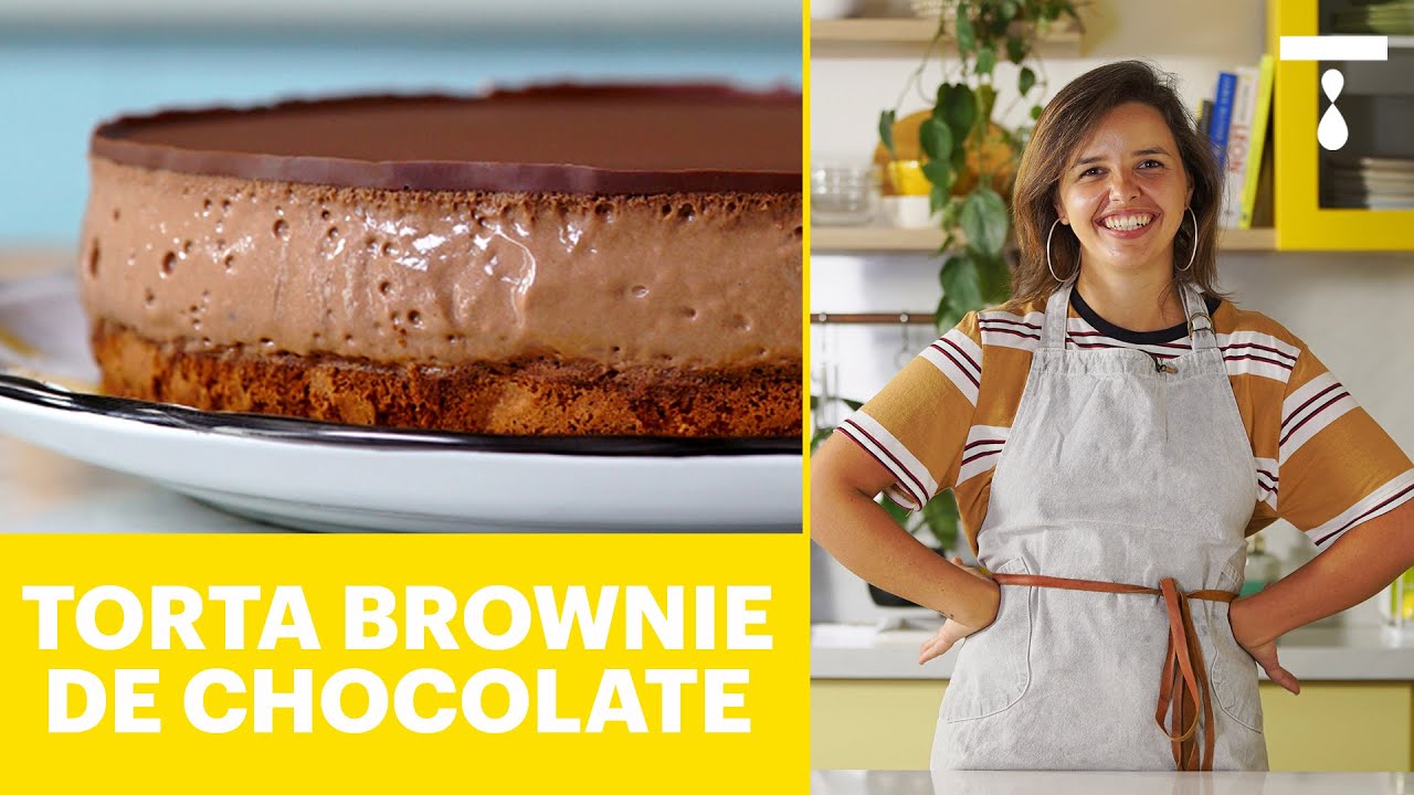 TORTA BROWNIE COM MOUSSE DE CHOCOLATE INCRÍVEL | Receitas Comentadas da Tastemade Brasil