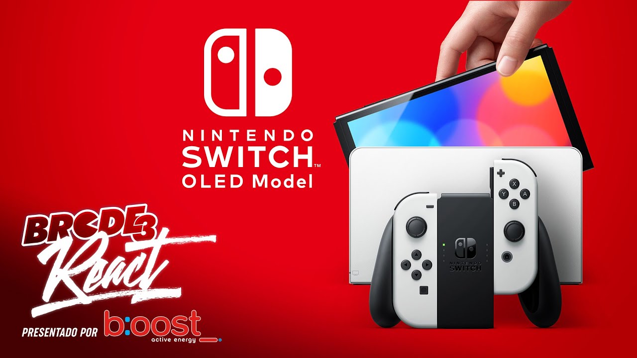 Nintendo Switch (OLED model) - BRCDEvg React