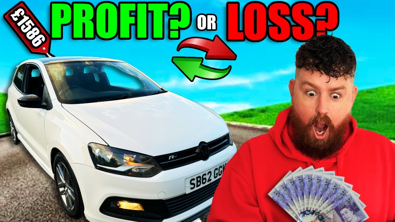 CAN I TURN A PROFIT ON THIS CHEAP £1500 SALVAGE VW R-LINE FROM AUCTION!