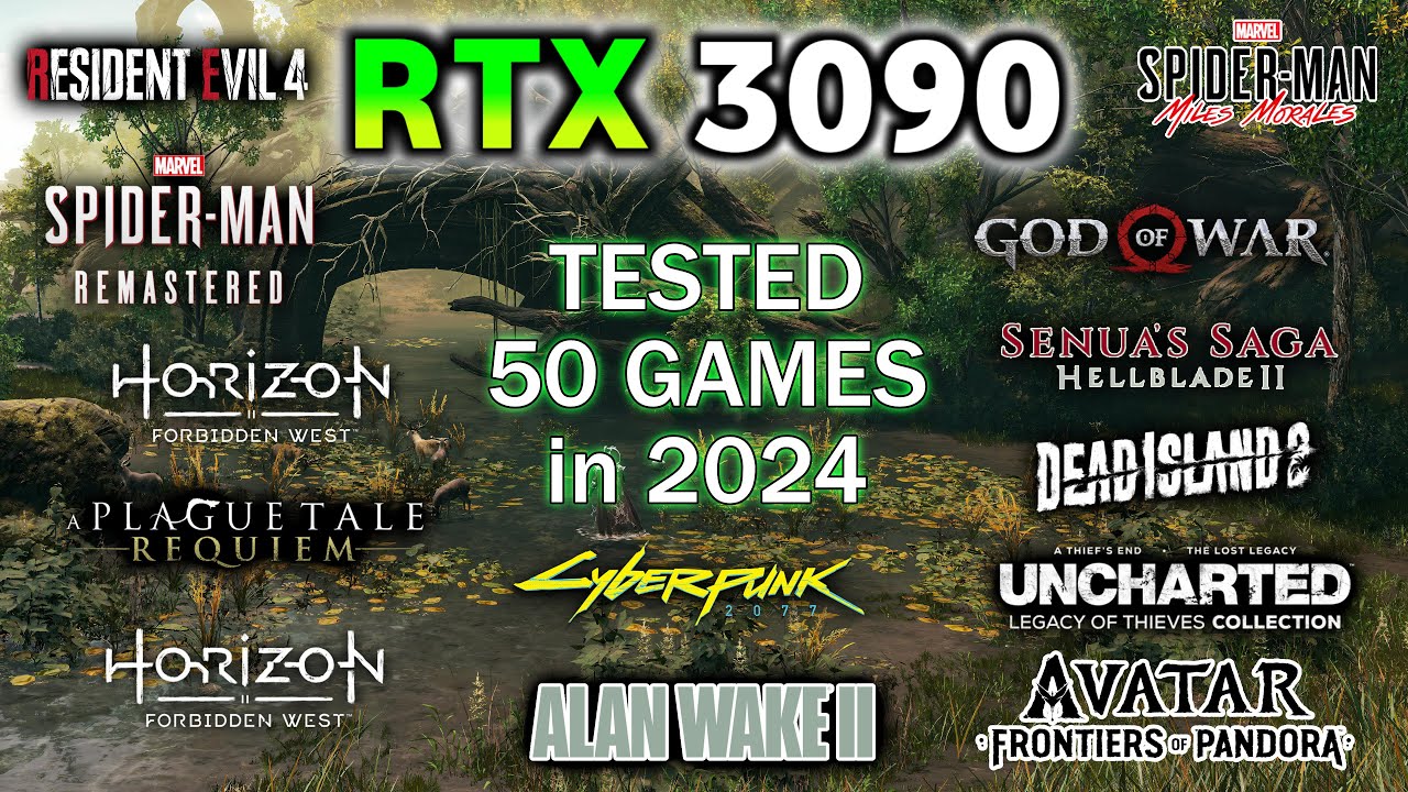 RTX 3090 in 4K | 50 Games Tested in 2024