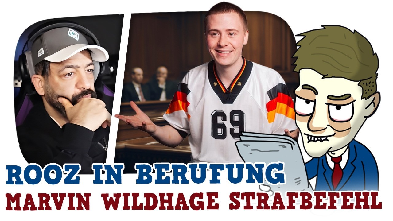 MARVIN WILDHAGE STRAFBEFEHL wegen EM / ROOZ in BERUFUNG - Cake News #349