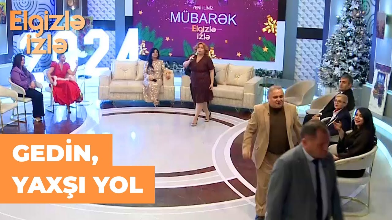 Elgizlə izlə | Aydınxan və Anar, Şairə İlhamənin şeirini dinləməmək üçün studiyanı tərk etdilər