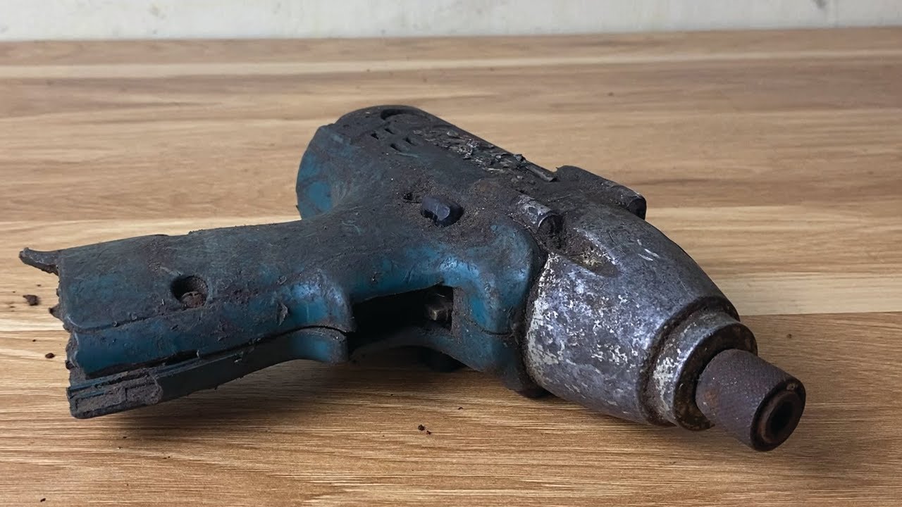 Old Impact Driver Restoration | Makita 6914D