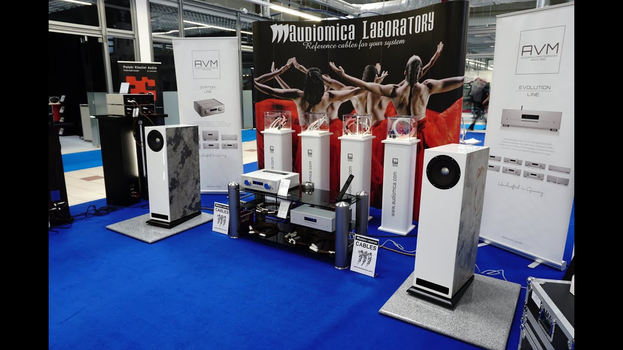 Jan-Michel Jarre   z AVM Ovation CS 8 2 i MVONE MKII Davisacoustics  Targi EXPO PTAK   Elektronika