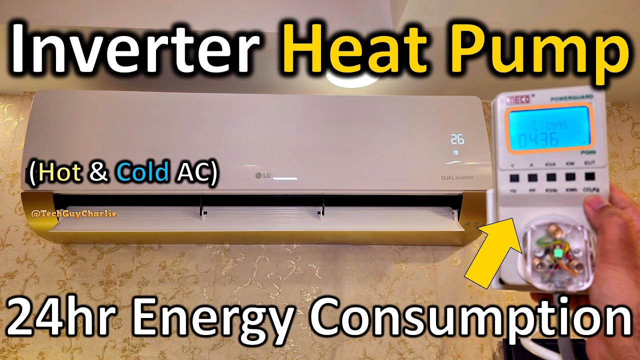 How Much Electricity (KwH) Does Inverter Heat-Pump Use In A Day