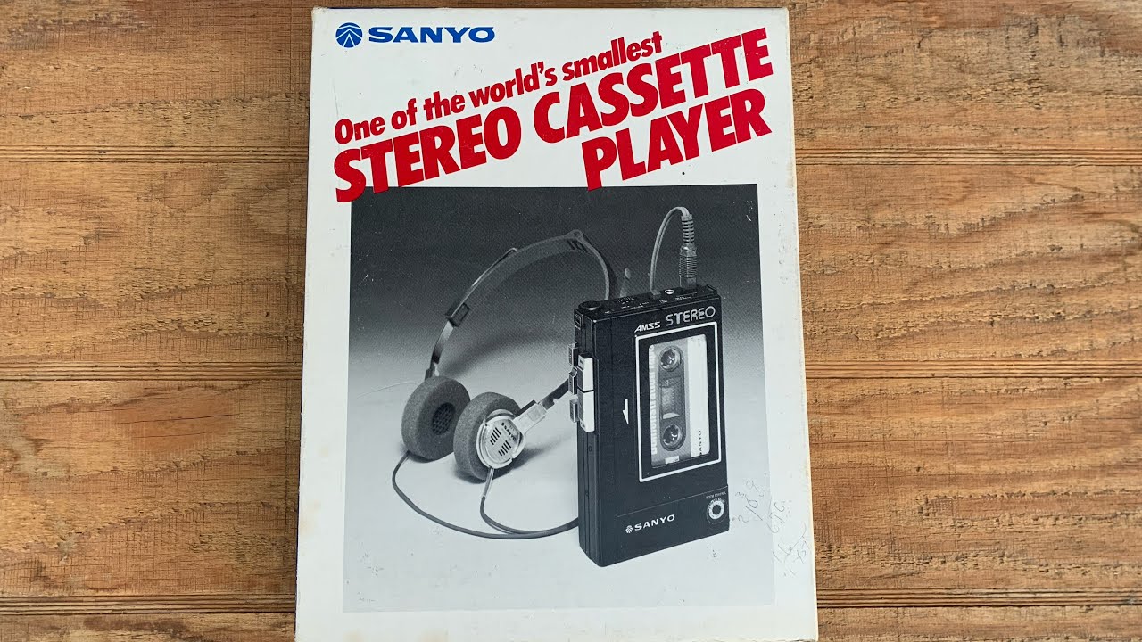 Sanyo M5550 Walkman unboxing 
