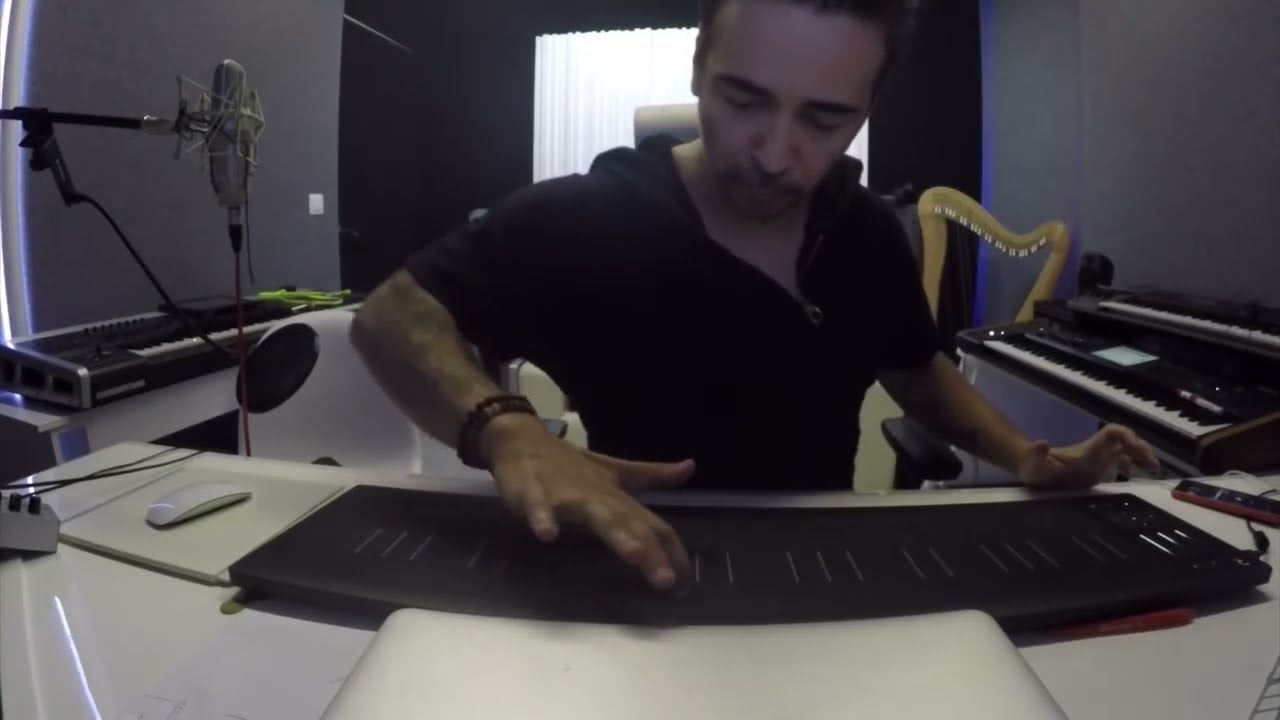 Cello Improvisation on Roli Seaboard Rise | Kostas Miliotakis