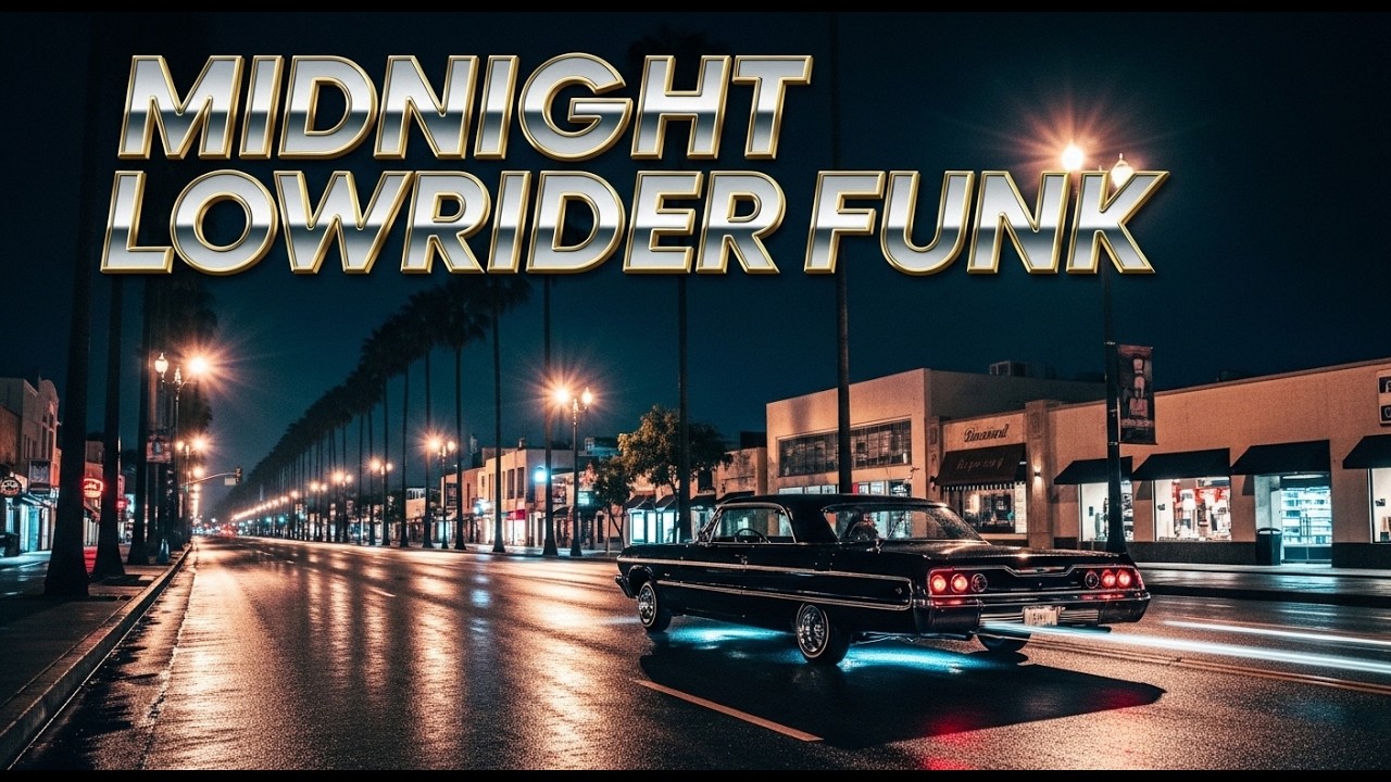 West Coast G-Funk After Dark 🚘 Smooth Lowrider Beats for Midnight Ride
