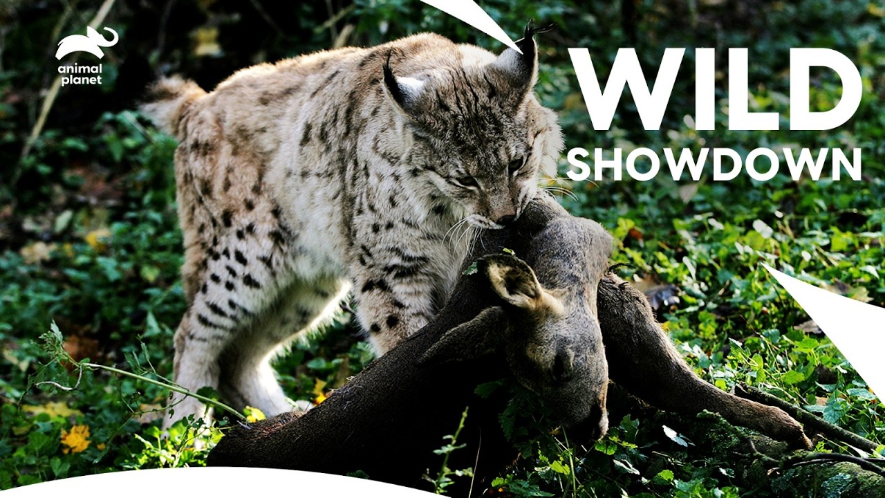 Wild Cat vs. Rabbit: Epic Iberian Lynx Hunt! | Wild Fighters | Animal Planet India