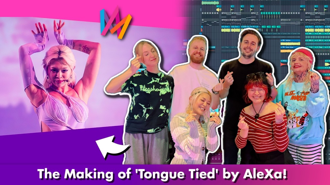 Создание трека &laquo;Tongue Tied&raquo; для Melodifestivalen с участием Moonshine, Sunshine и AleXa!