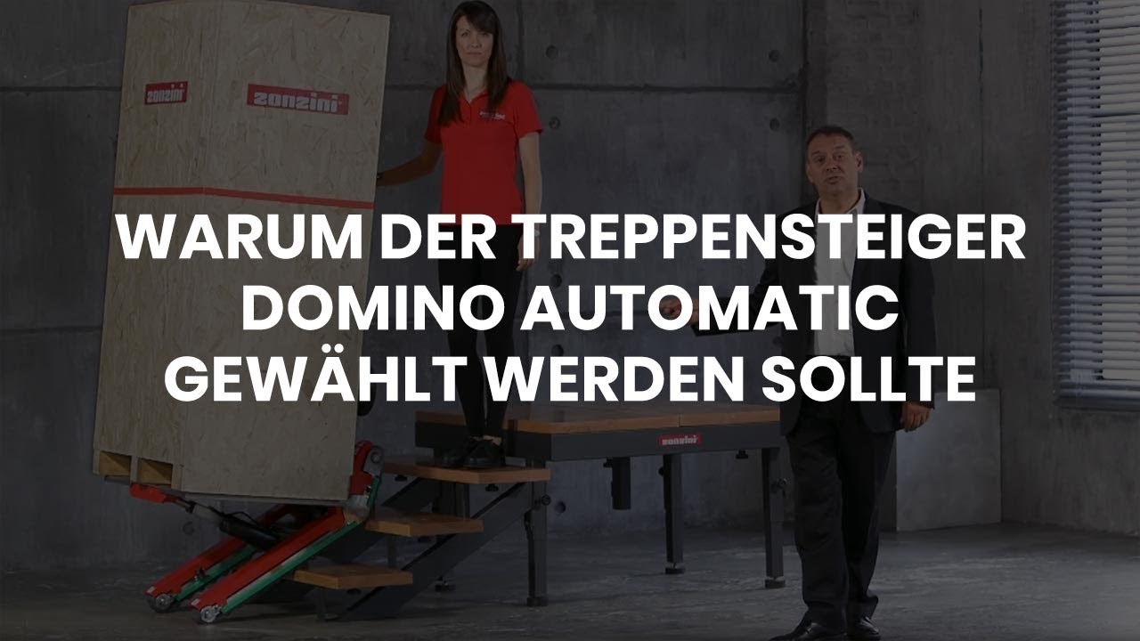 Warum der Treppensteiger Domino Automatic von Zonzini gew&auml;hlt werden sollte