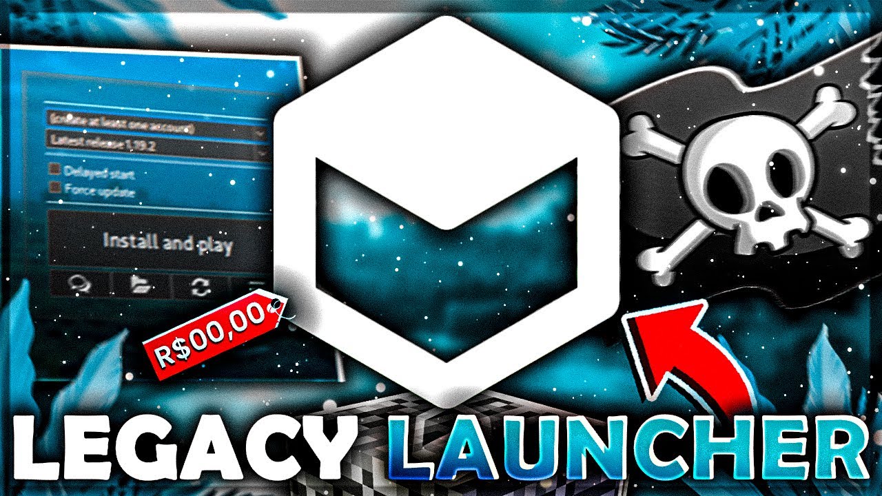 NOVO MELHOR LAUNCHER PIRATA DE 2026 │ LEGACY LAUNCHER (IGUAL AO ORIGINAL)