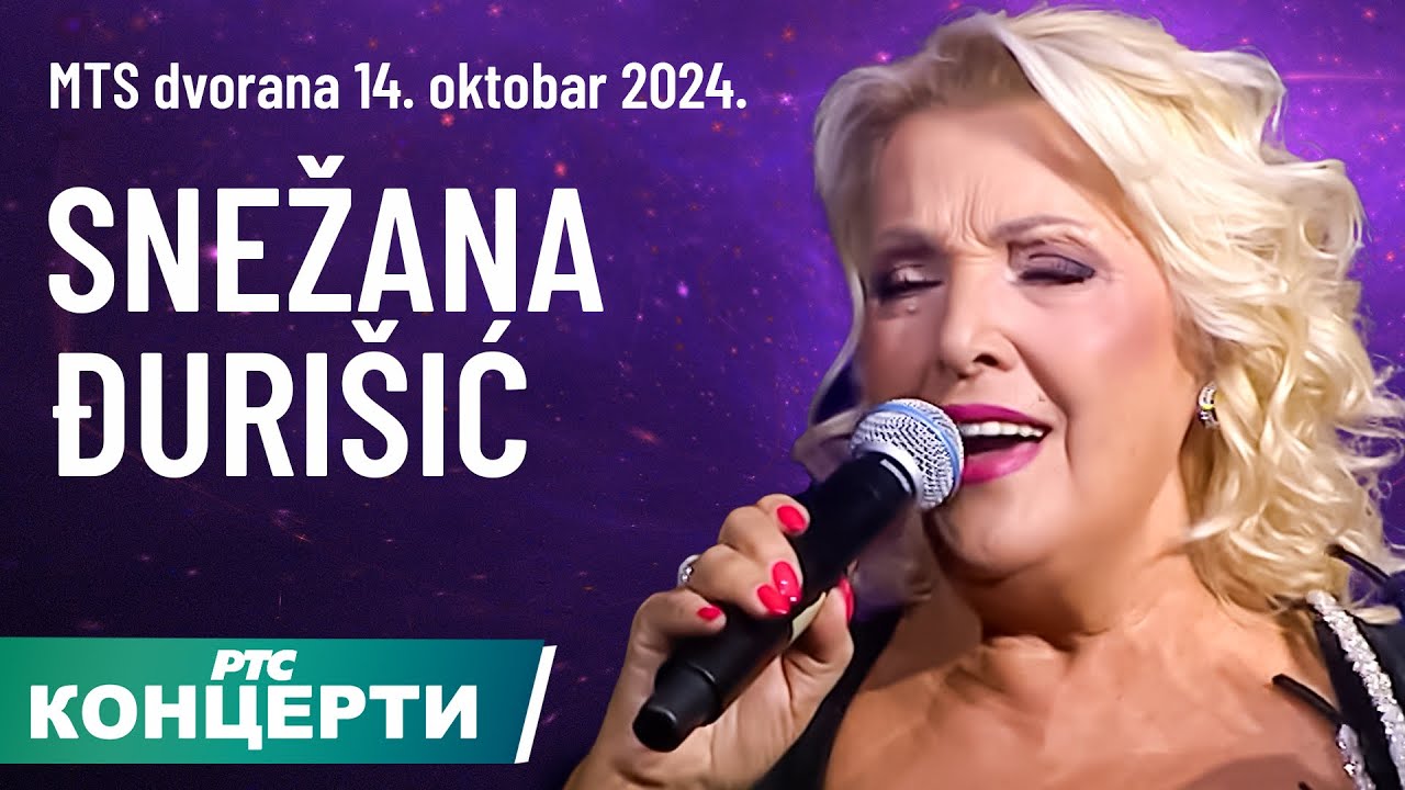 Snežana Đurišić | 55 godina karijere | MTS Dvorana, 14. oktobar 2024. (Live) prvi deo