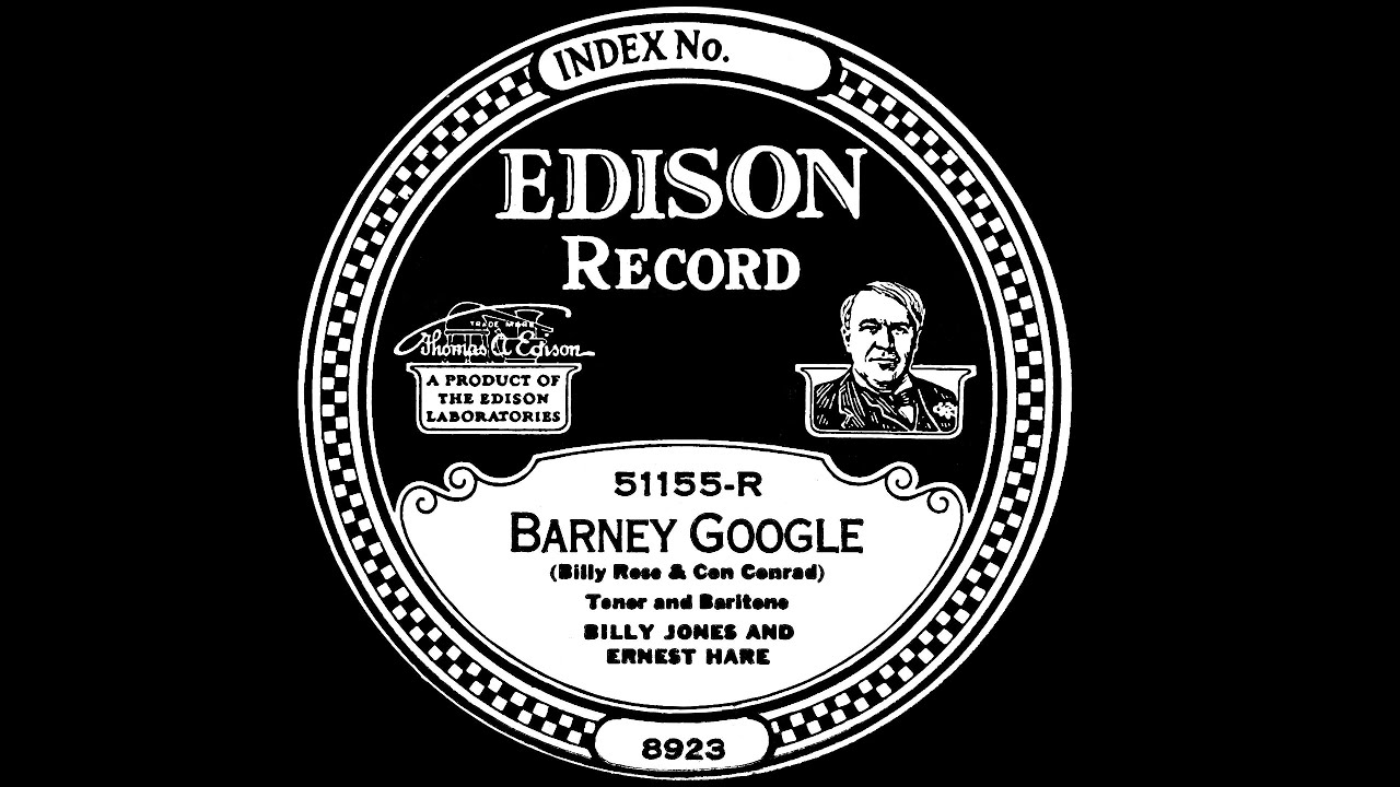 JONES AND HARE: 'Barney Google', 13 April 1923.