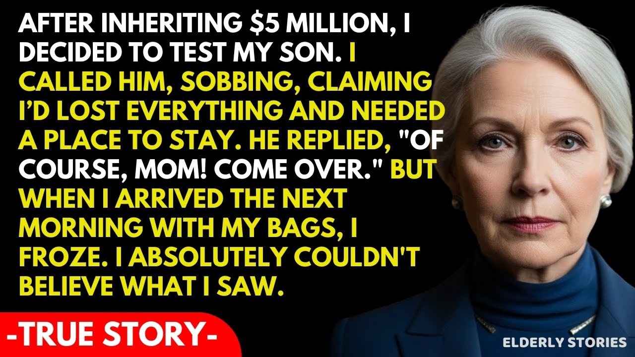 I Got A Huge Inheritance, So I Tested My Son  I Told Him I Lost Everything And