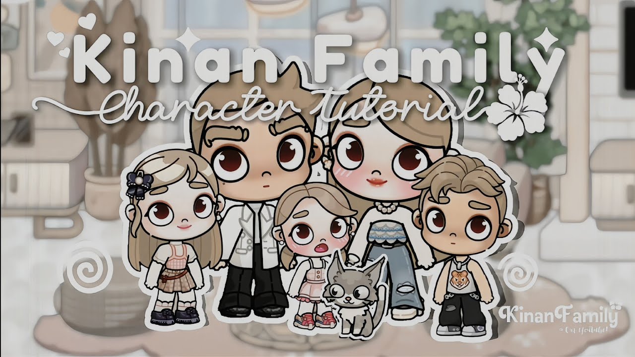 KINAN FAMILY | CHARACTER TUTORIAL | AVATAR WORLD