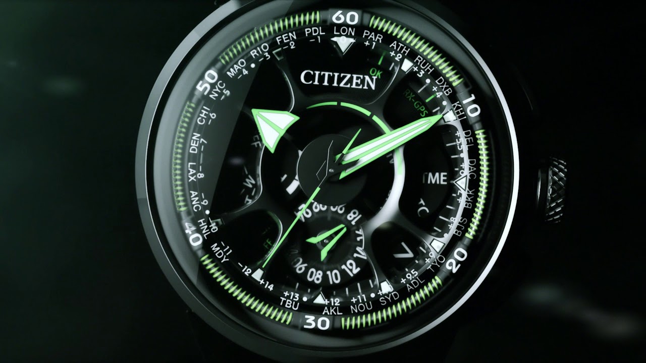 CITIZEN SATELLITE WAVE GPS F990