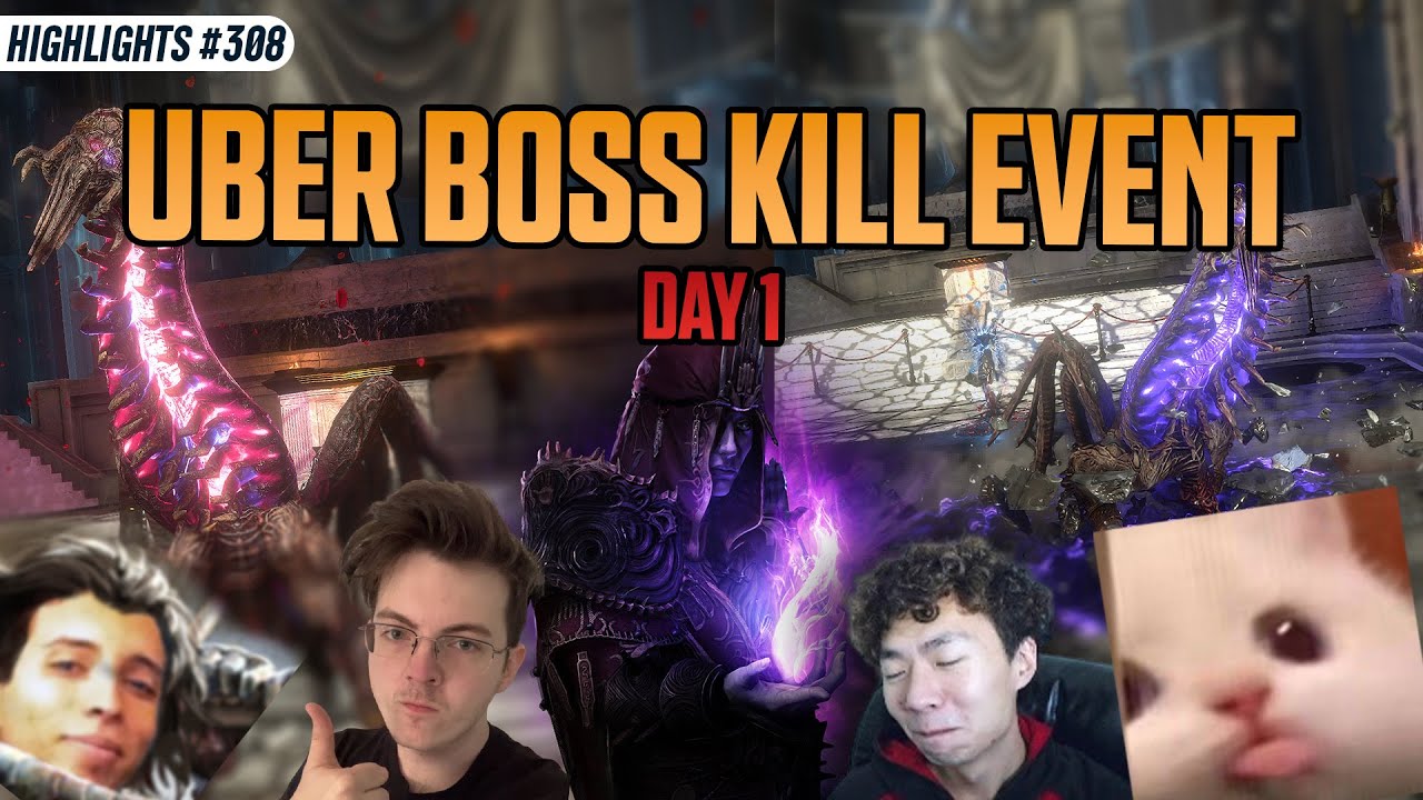 PoE Streamers Test Their Strongest Builds for the Uber Boss Event