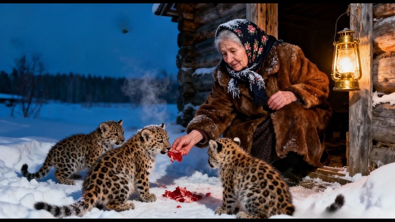 This is Life in Yakutia: Fighting Wolves to Save 3 Cubs