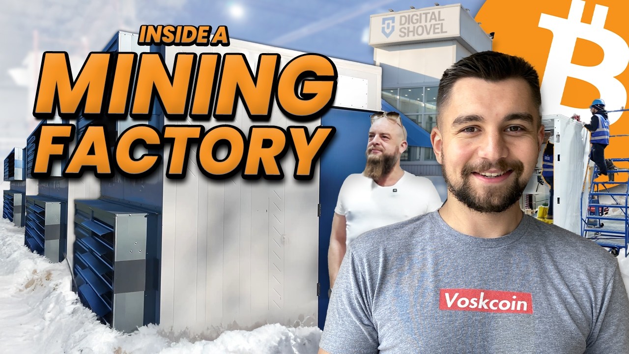 Inside The Worlds BIGGEST Bitcoin Mining Factory - Digital Shovel
