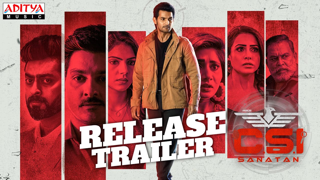 CSI Sanatan Release Trailer | Aadi Sai Kumar, Misha Narang | Sivashankar Dev | Aneesh Solomon