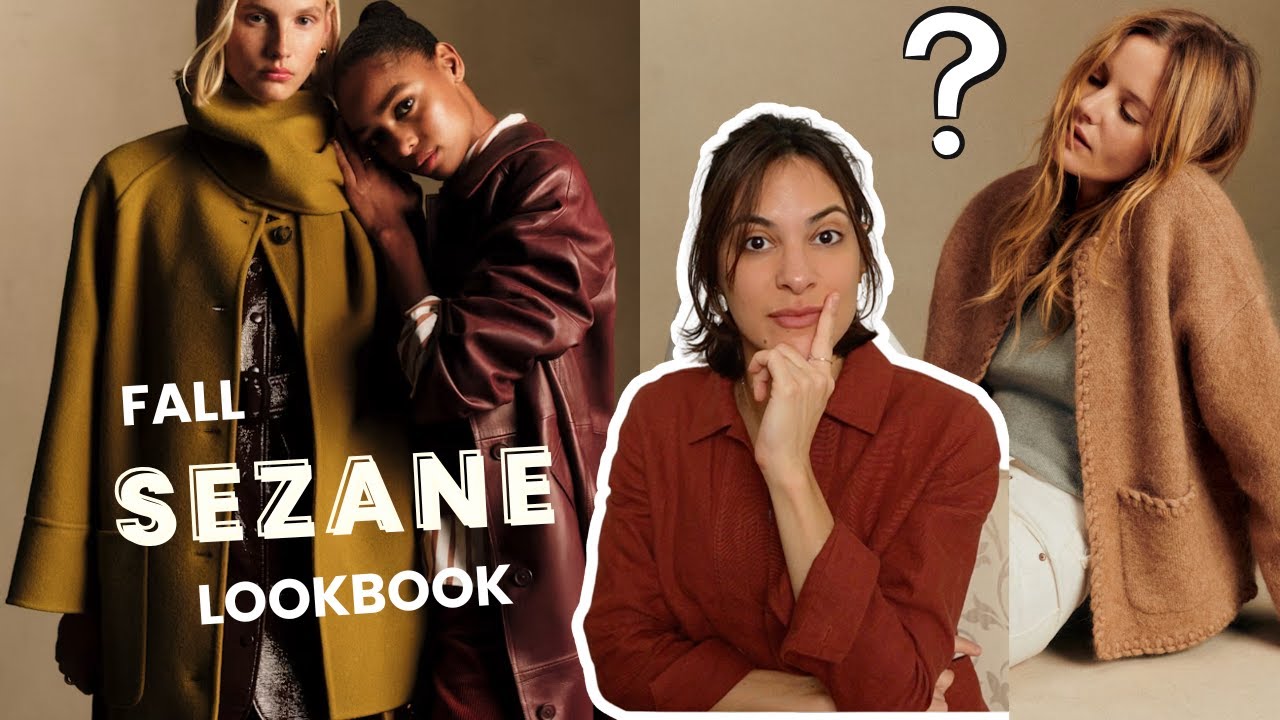 Sezane Fall collection lookbook