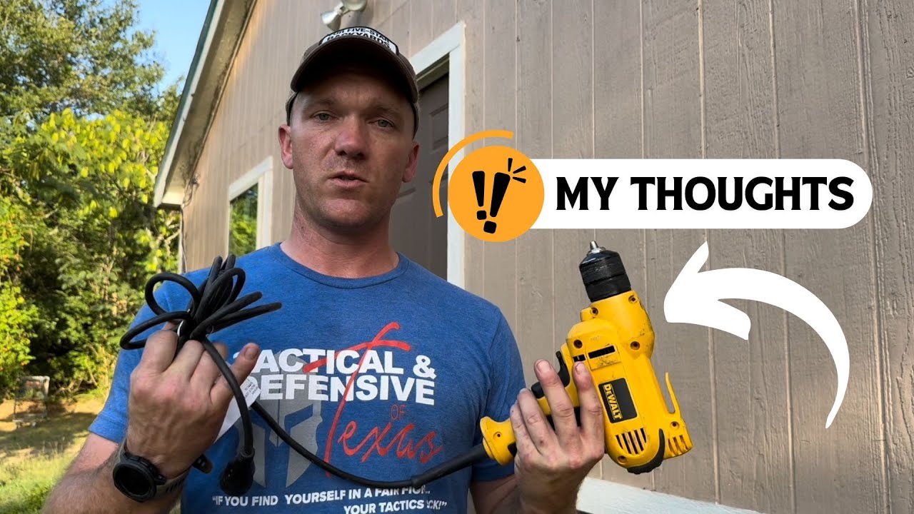 DeWalt Corded Drill QUICK REVIEW
