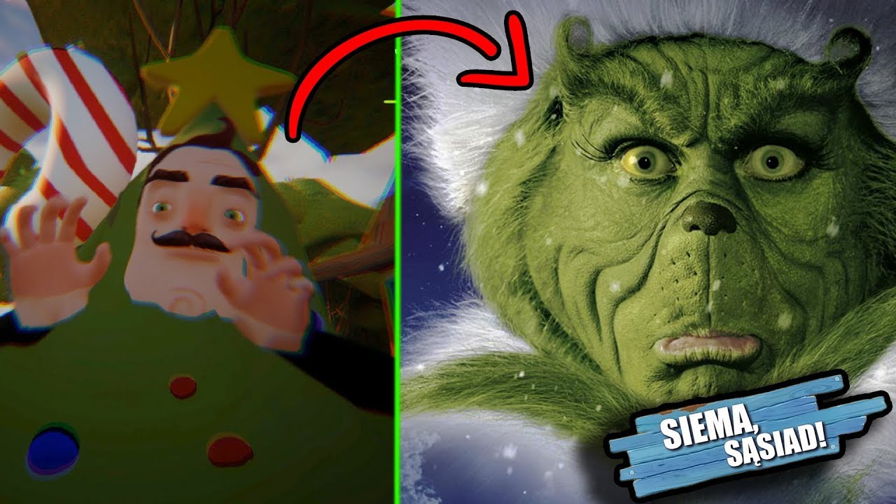 🎄 SĄSIAD TO GRINCH? RATUJEMY ŚWIĘTA! | Hello Neighbor #111