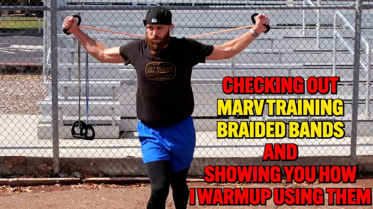 Marv Training Braided Bands Unboxing + Warmup Routine