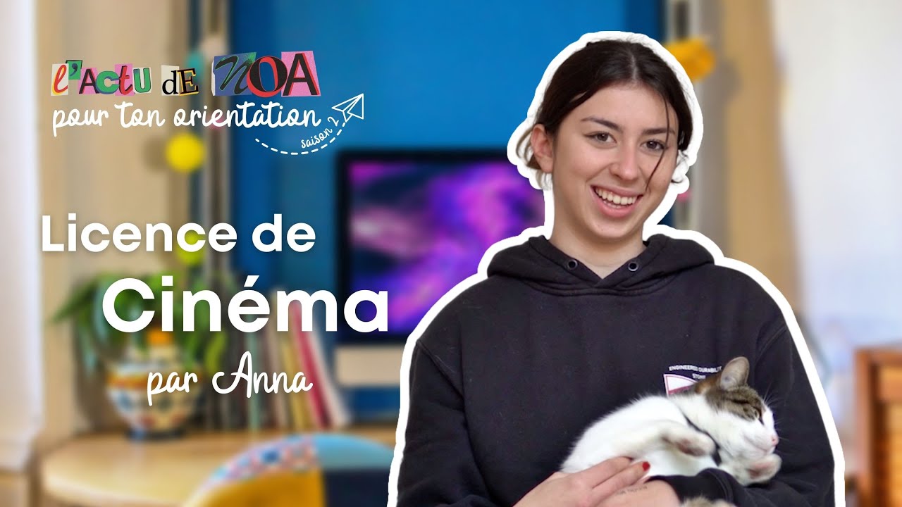 Licence de cinéma - par Anna ! #parcoursup