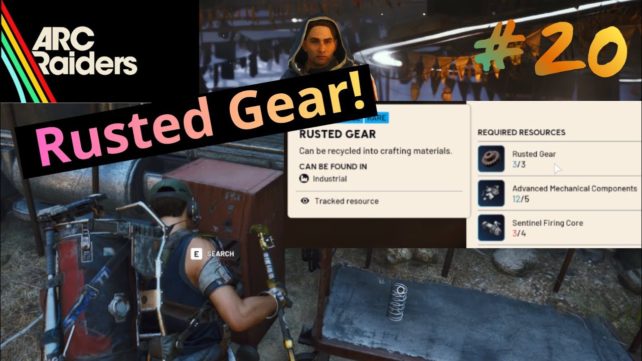 Where to find rusted gears in Arc Raiders - Gameplay Walkthrough