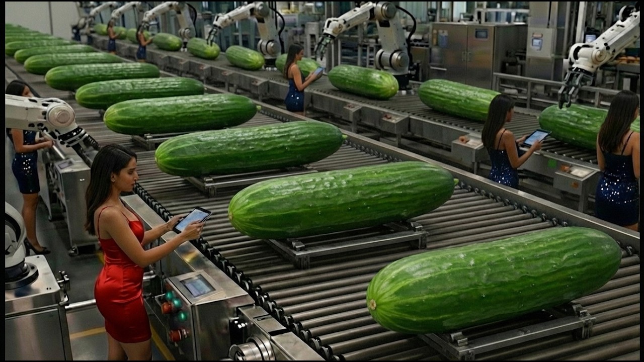 How They Make Pickles | From Fresh Cucumbers to Crunchy Factory Pickles (Full Process)