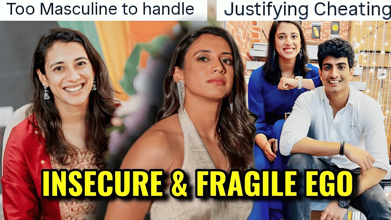 SMRITI MANDHANA'S OUTFIT CONTROVERSY: FRAGILE EGOS JUSTIFYING PALASH CHEATING ON HER