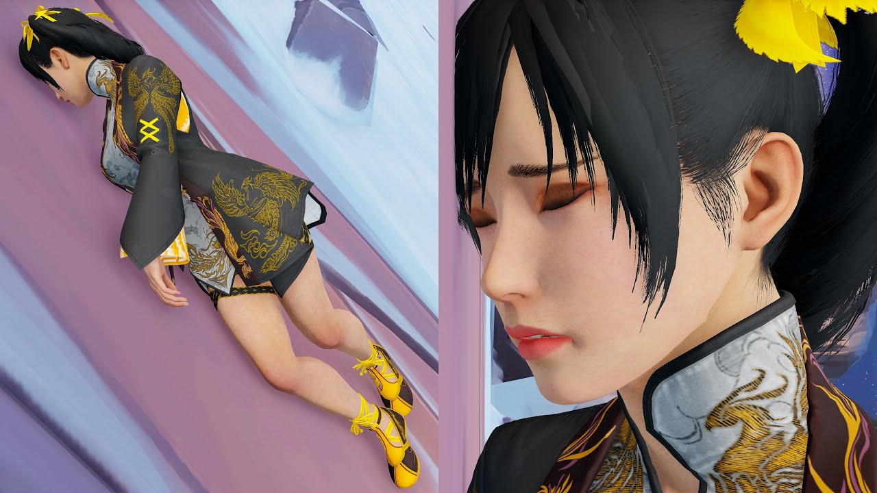 Xiaoyu (Tekken 8) KO pose - MMD (リョナ)
