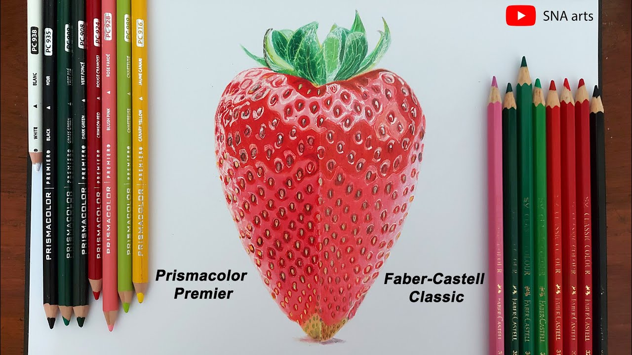 Prismacolor Premier VS Faber Castell Classic Colour Pencils || Color Pencils Comparison
