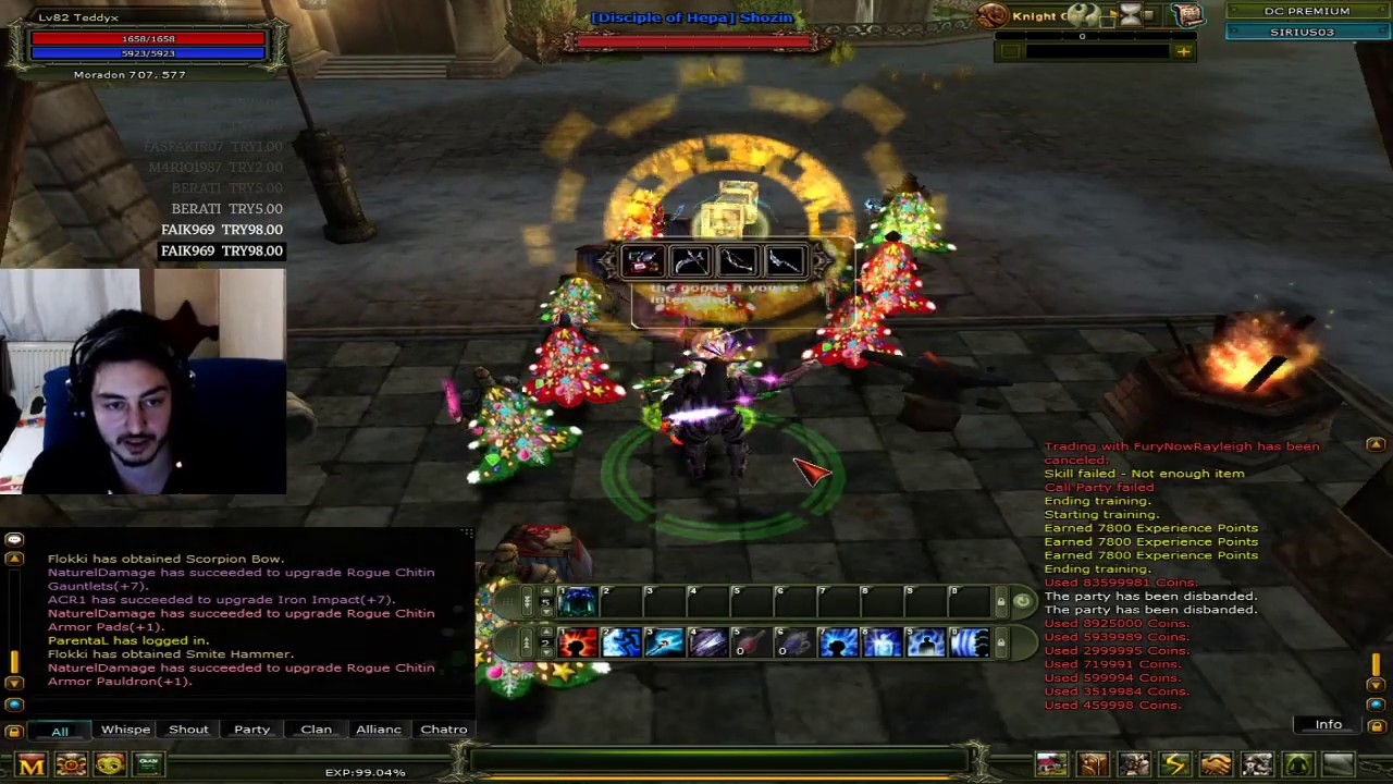 15+6 Exp Hepa's Raptor Denemesi.Hepa Denemek Karlı mı ? #Knight Online Sirius