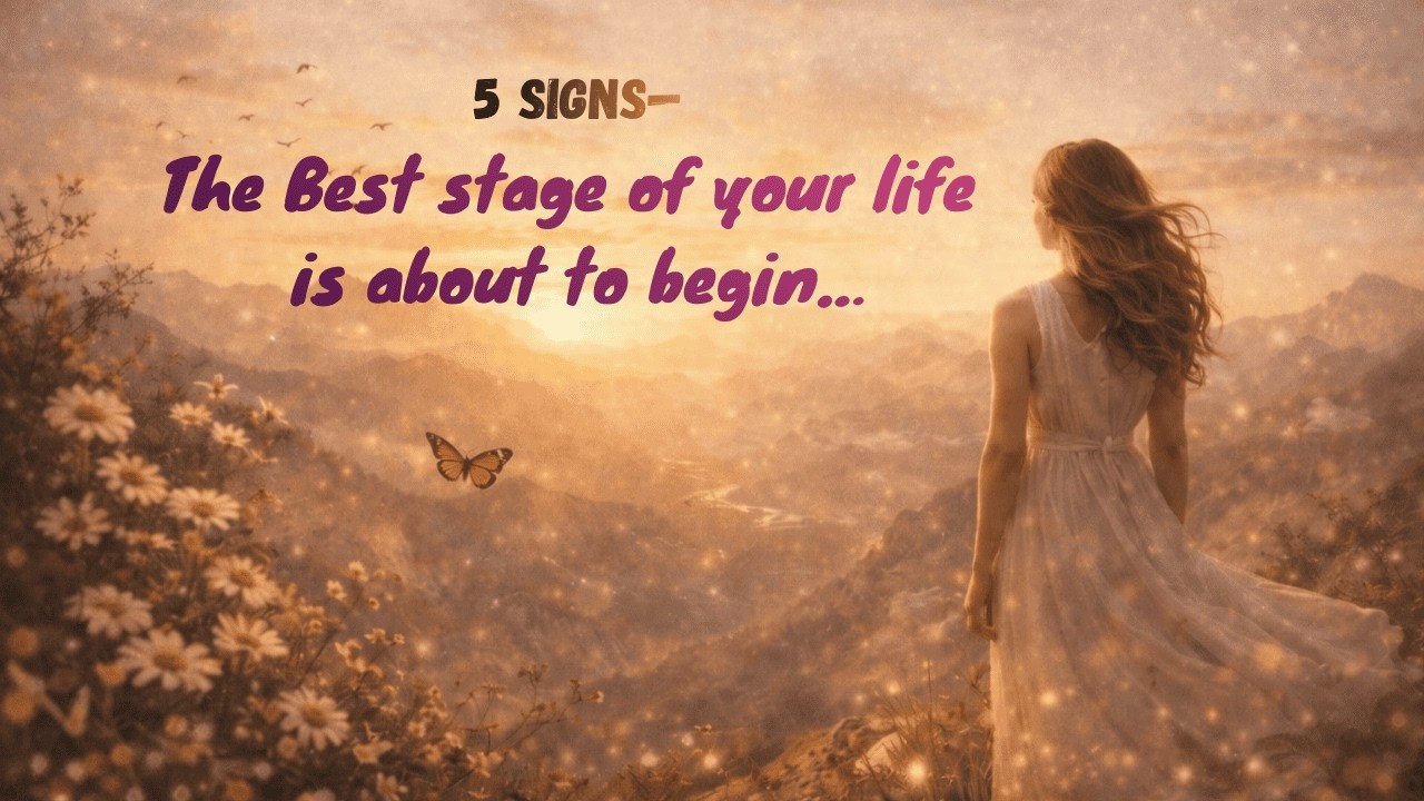 5 Signs – The Best Stage of Your Life Is About to Begin 🚀✨