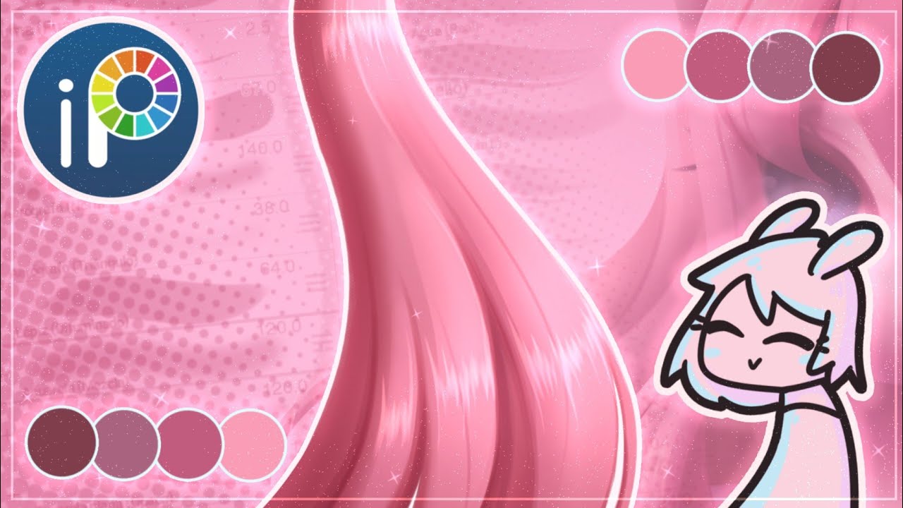 🌸¿CÓMO PINTAR CABELLO en IBISPAINTX? TUTORIAL (Fácil - Medio)