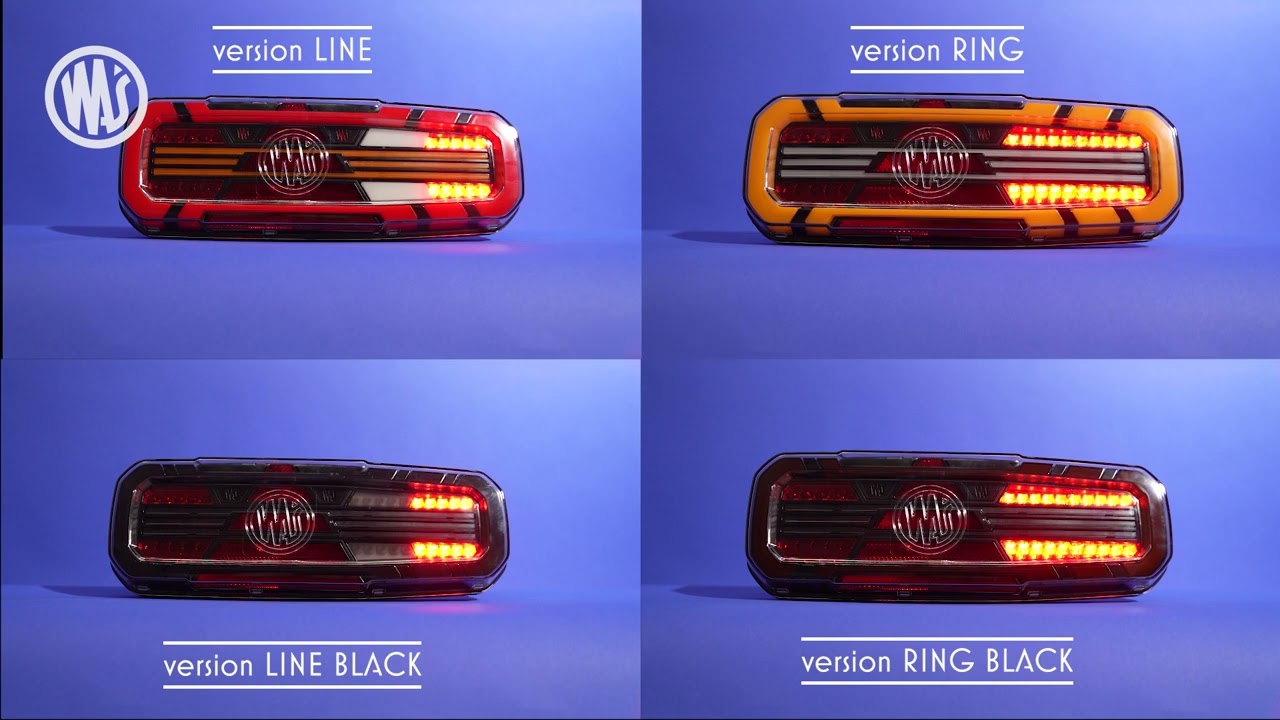 WAŚ - W277 & W278 multifunctional rear lamps