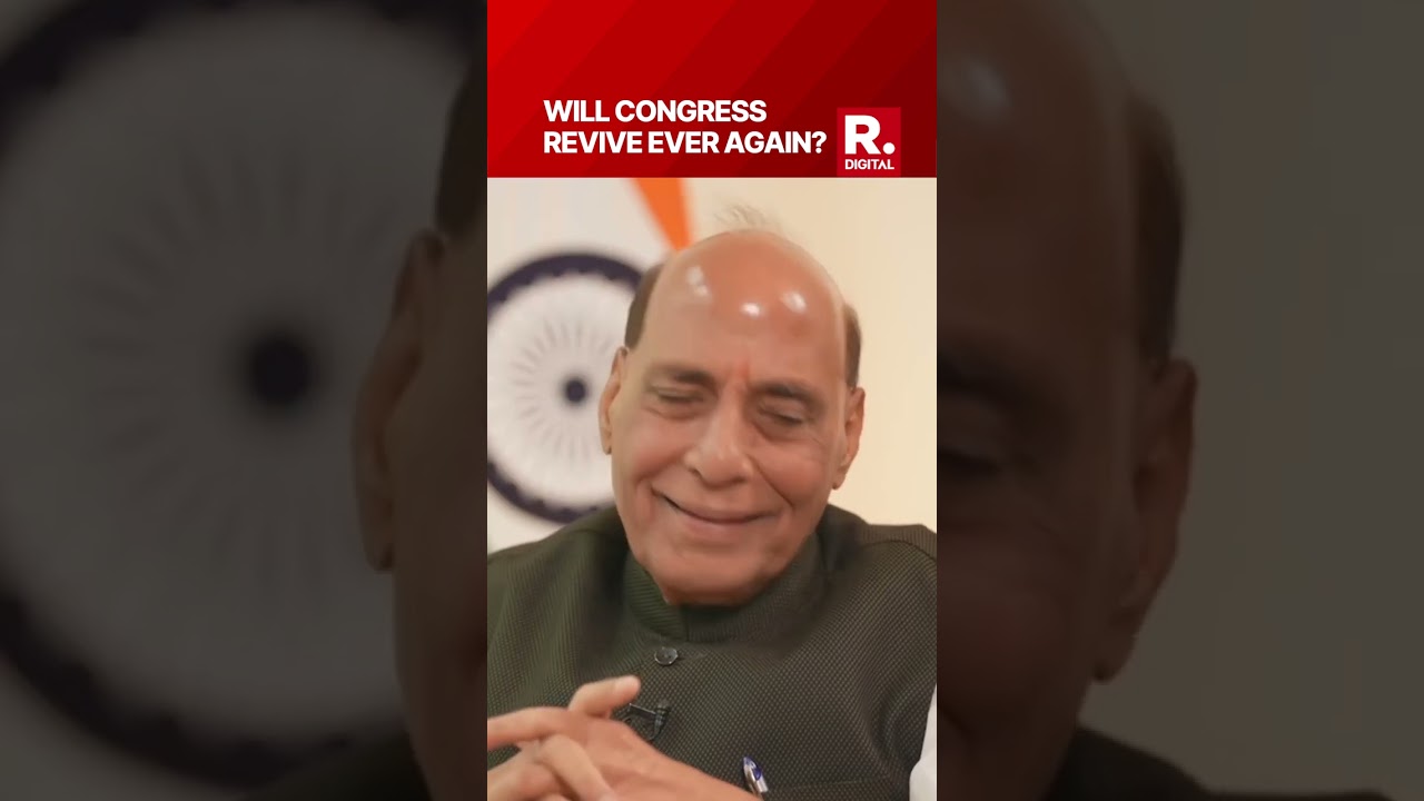 Rajnath Singh Predicts The Future Of Congress, Says Difficult For Party Revive